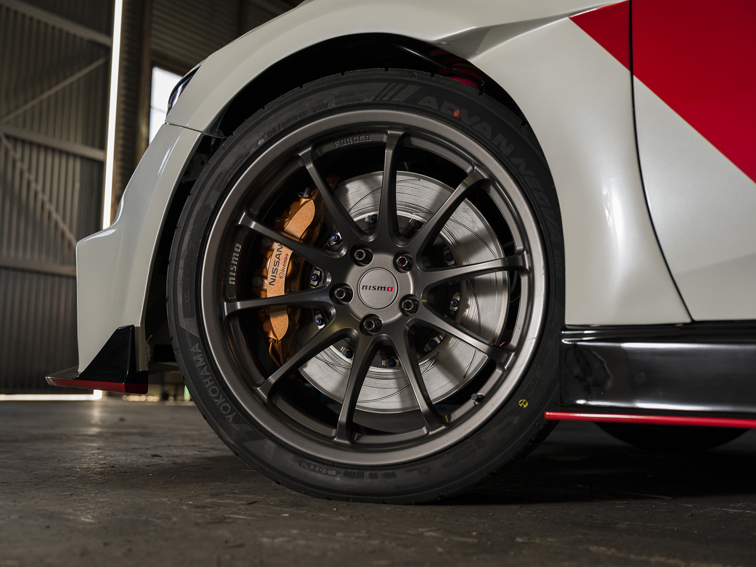 セントラ Spec-Vコンセプトの足まわり
