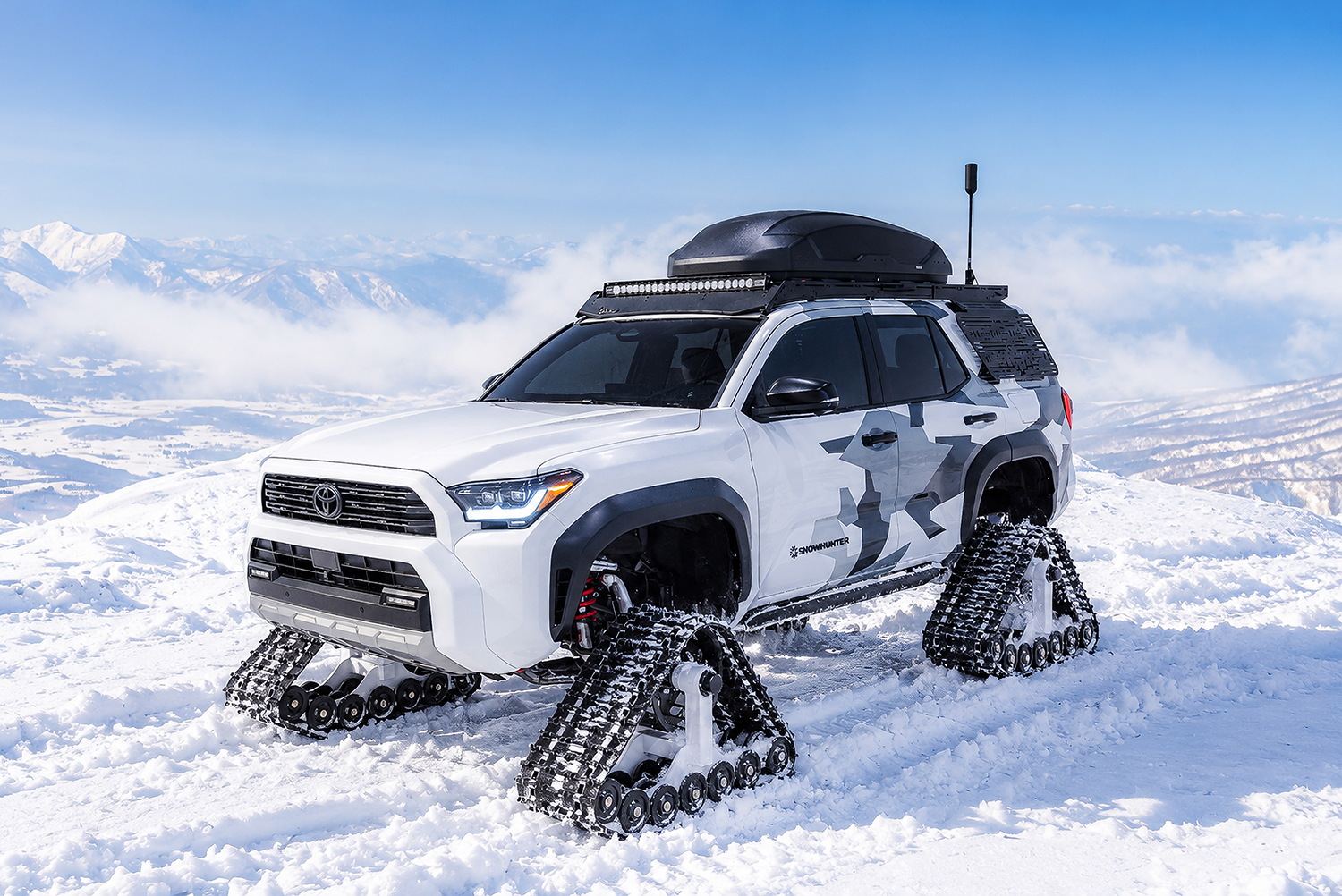 トヨタがSEMAショーに展示する雪道特化型ヨンク「スノーハンターコンセプト」がバケモノだった 〜 画像6