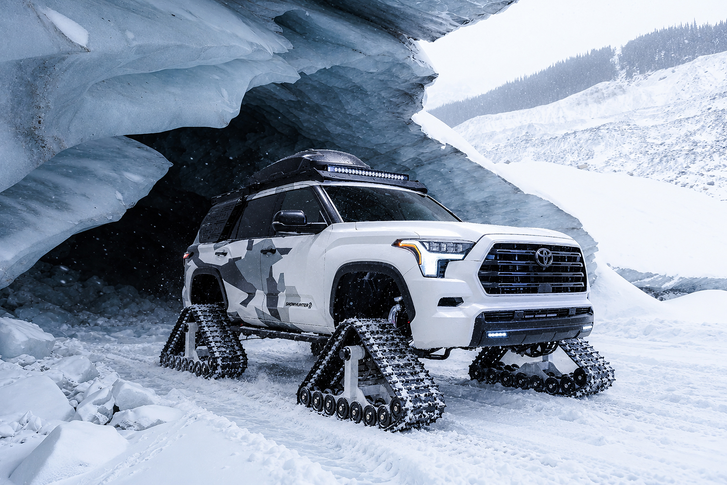 トヨタがSEMAショーに展示する雪道特化型ヨンク「スノーハンターコンセプト」がバケモノだった 〜 画像20