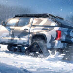 【画像】タンドラやランクルがもはや戦車のような姿に!?　トヨタがSEMAショーに展示する雪道特化型ヨンク「スノーハンターコンセプト」がバケモノだった 〜 画像51