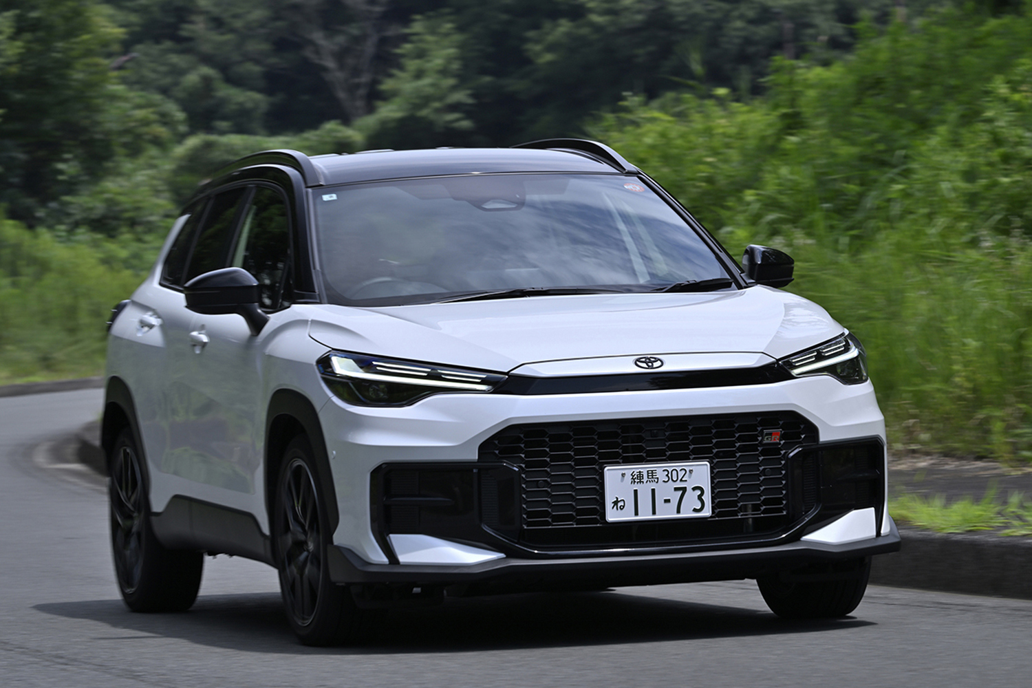 トヨタ・カローラクロスGRスポーツの走行 〜 画像8