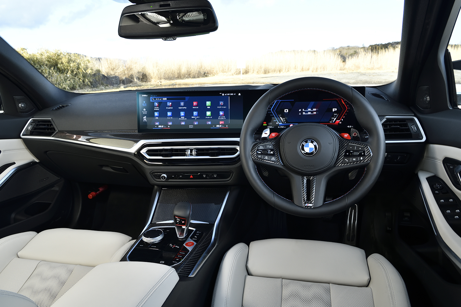 BMW M3のインテリア