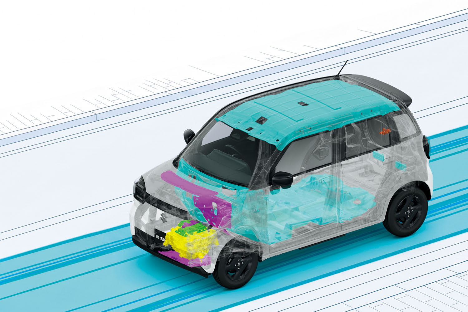 26kWhで310km走る「ｅスカイ」は実用性もバッチリだ 〜 画像51