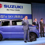 【画像】新型軽乗用EVのデキに社長も営業本部長も自信あり！　スズキらしさを体現した意欲作「ｅスカイ」が212万円からの衝撃プライスでデビュー 〜 画像17
