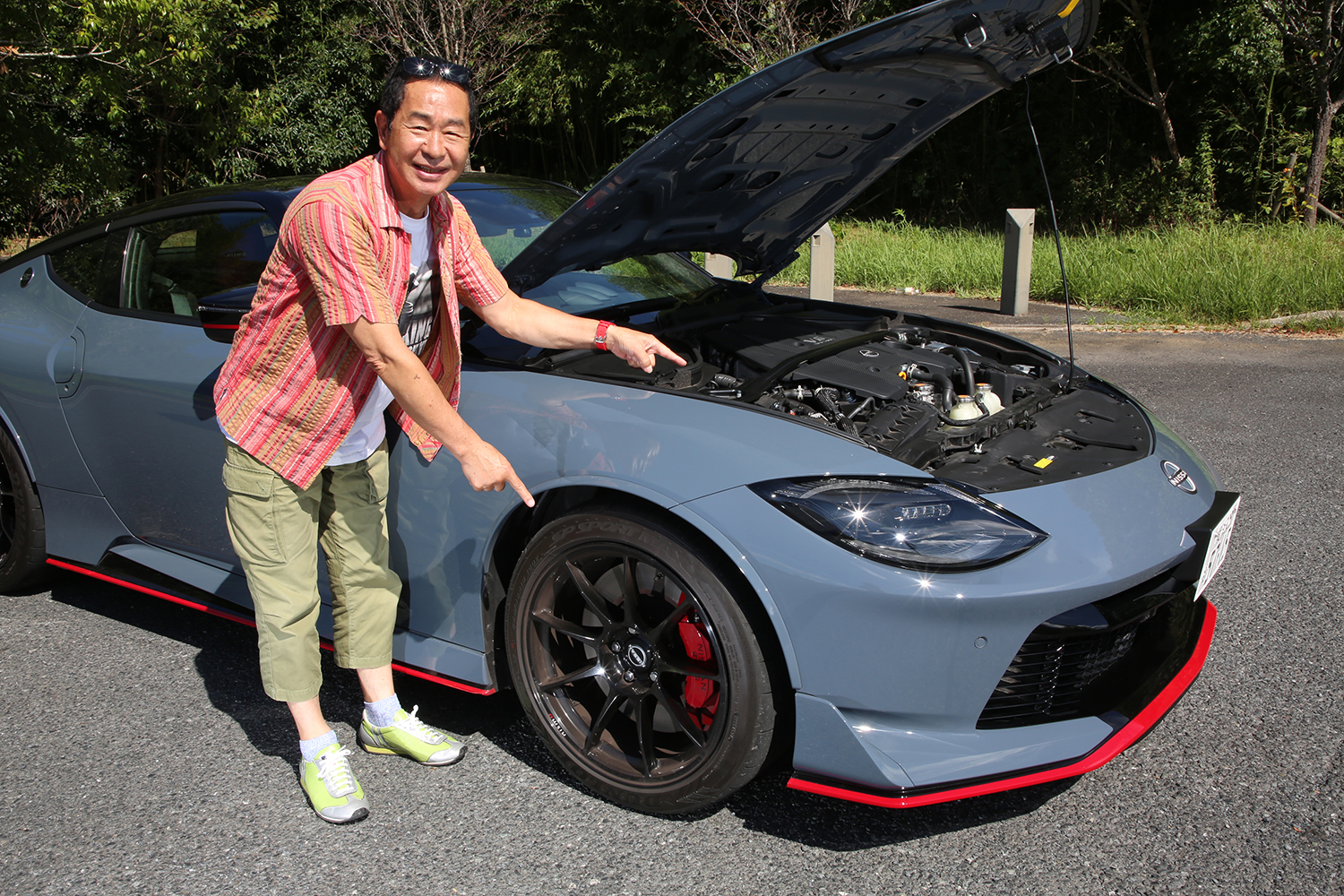 日産フェアレディZニスモと土屋圭市さん