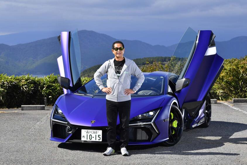 1015馬力なのに普段乗りできる!?　ランボルギーニ「レヴエルト」の“ワープするような加速”にドリキンも唖然【土屋圭市 峠賛歌】