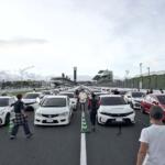 【画像】集まったタイプＲで「TYPE R」のクルマ文字！　鈴鹿で初開催の「Honda All Type R World Meeting 2026 in Suzuka」が圧巻だった 〜 画像17