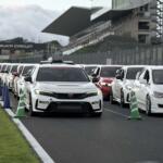 【画像】集まったタイプＲで「TYPE R」のクルマ文字！　鈴鹿で初開催の「Honda All Type R World Meeting 2026 in Suzuka」が圧巻だった 〜 画像161