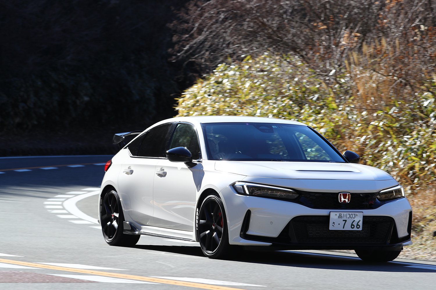 ホンダ・シビックタイプRの走行