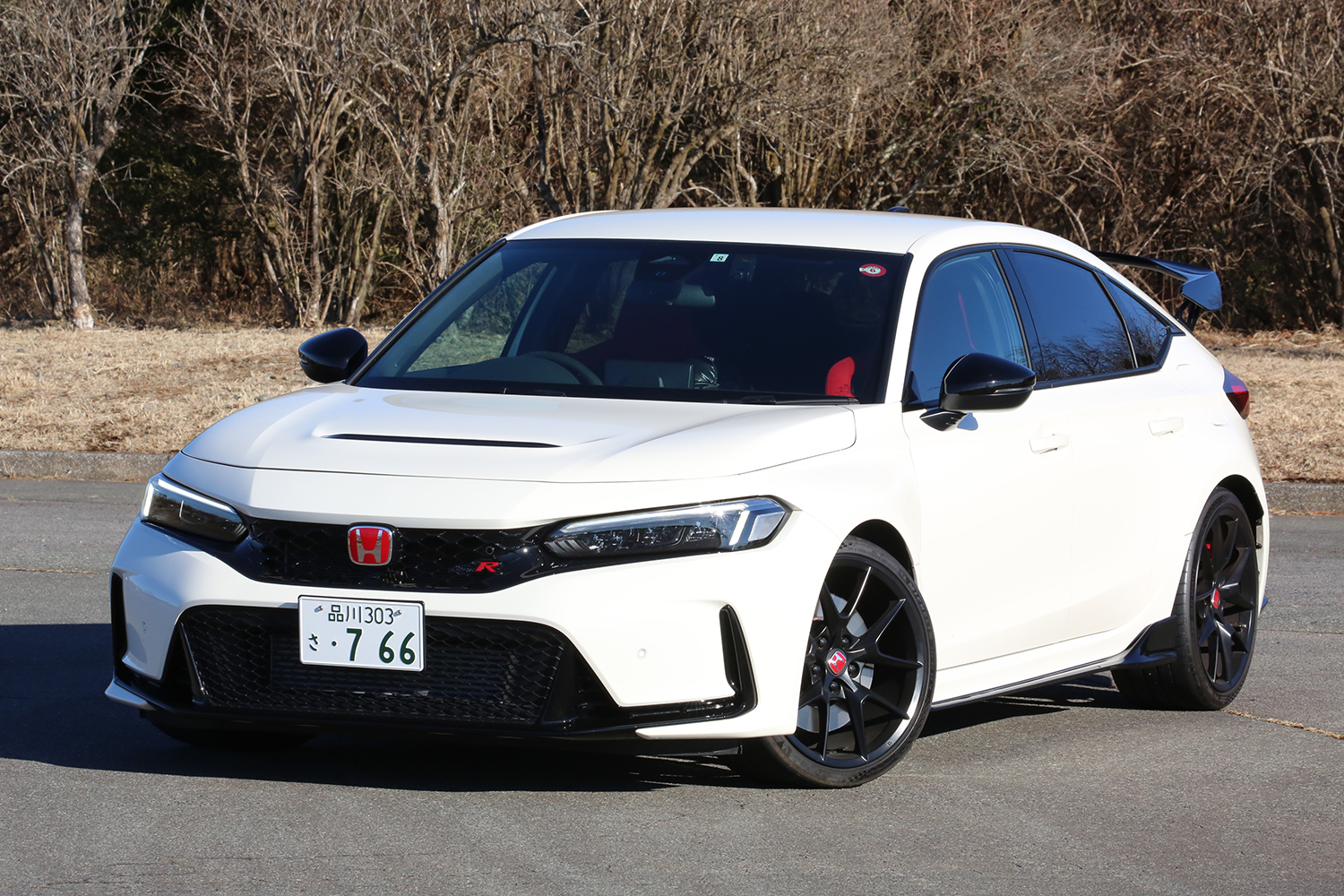 ホンダ・シビックタイプRのフロントスタイリング
