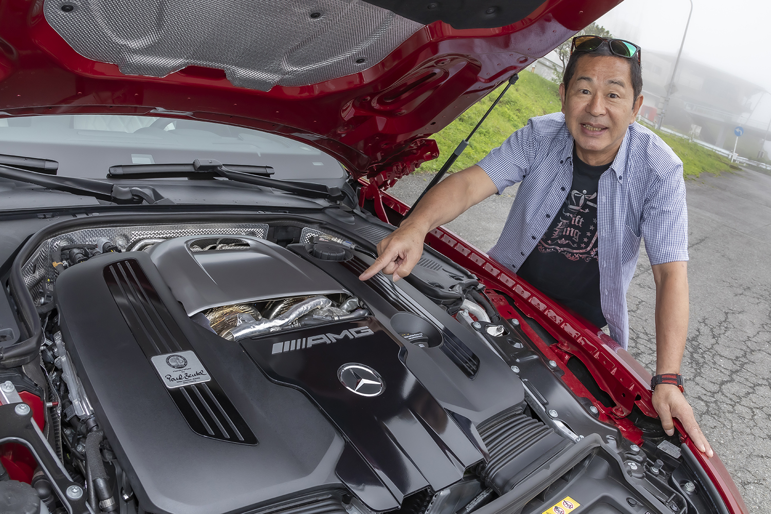 メルセデスAMG SL 63 4MATIC+のエンジン 〜 画像10