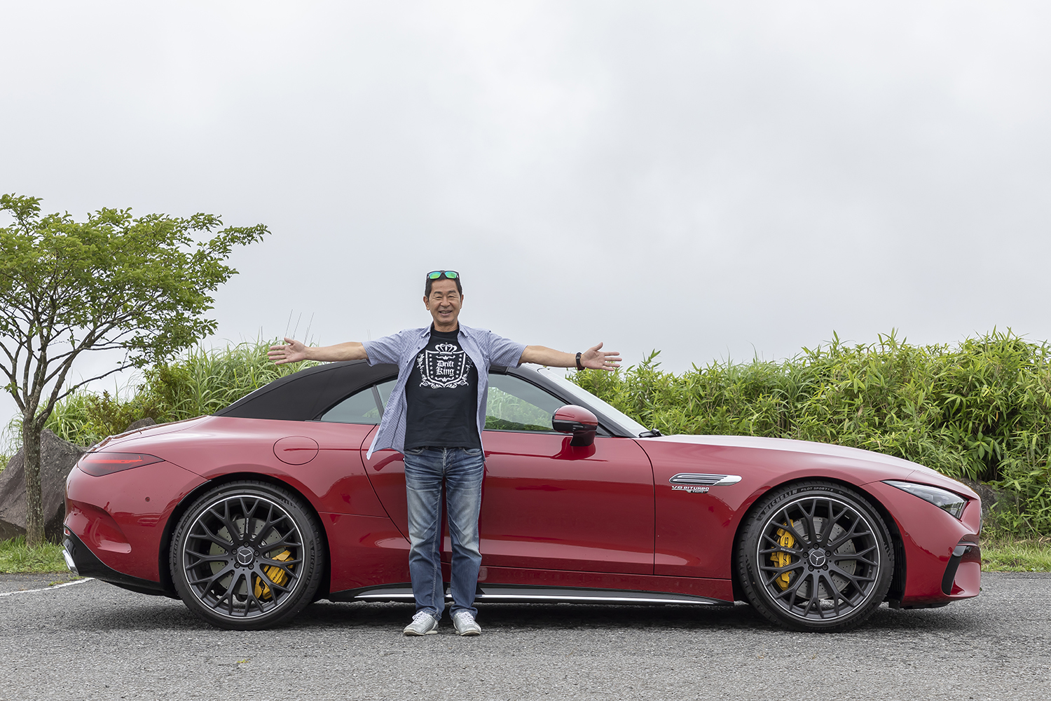 メルセデスAMG SL 63 4MATIC+と土屋圭市さん 〜 画像14