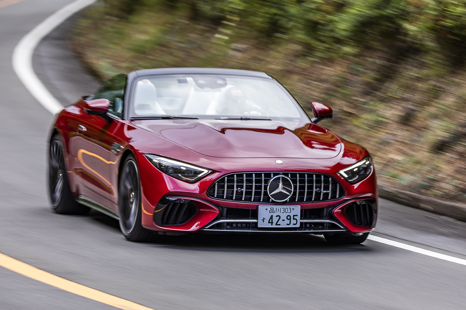 メルセデスAMG SL 63 4MATIC+の走行 〜 画像15