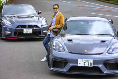 ドリキン土屋圭市がGT-RニスモとケイマンGT4 RSを峠で乗り比べ。走りはまったく違うがどちらも最高【土屋圭市 峠賛歌】
