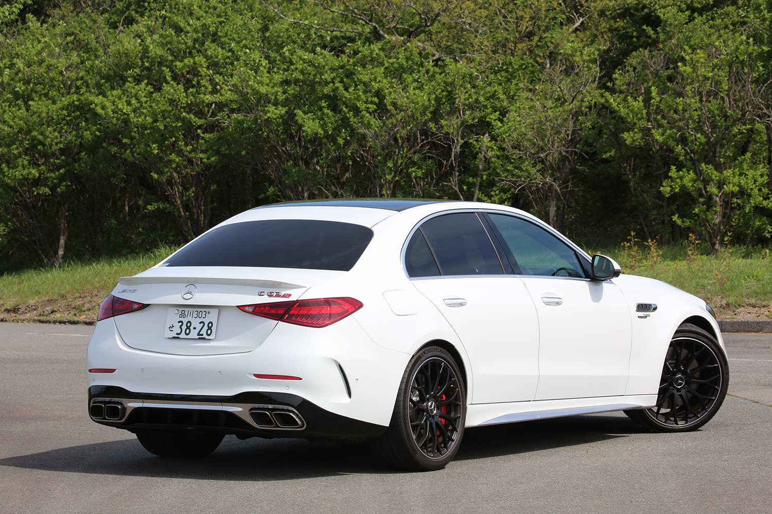 680馬力・1020Nmを誇るメルセデスAMG C 63 S Eパフォーマンスの加速にガンさんもビックリ【ガンさんこと黒沢元治のDPQ：メルセデスAMG C 63 S E パフォーマンス編】 〜 画像7
