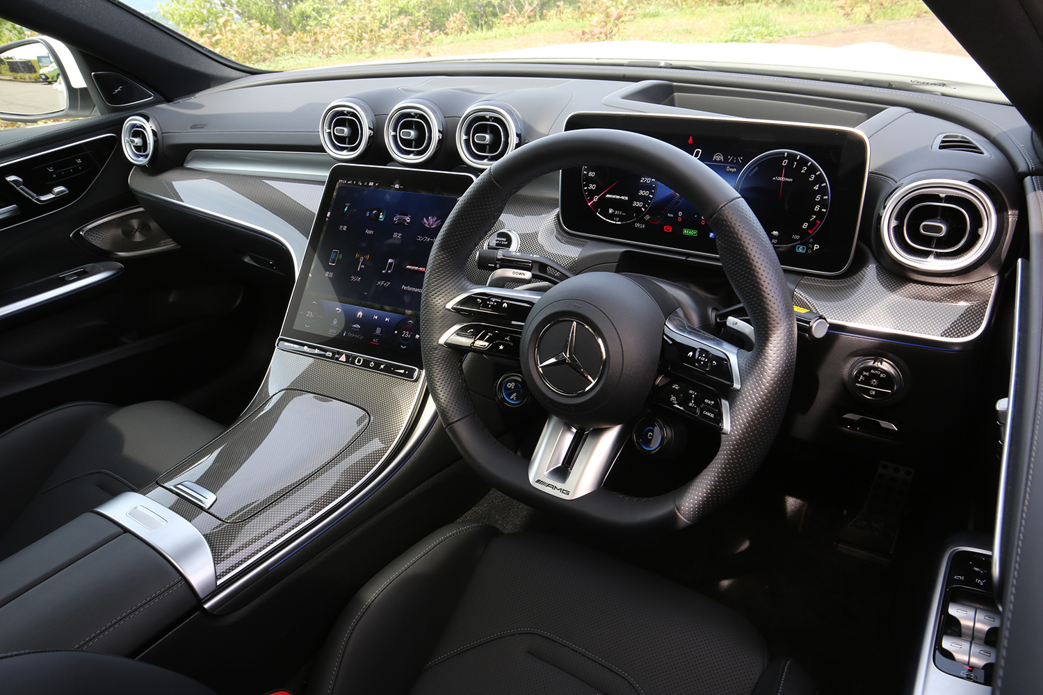 680馬力・1020Nmを誇るメルセデスAMG C 63 S Eパフォーマンスの加速にガンさんもビックリ【ガンさんこと黒沢元治のDPQ：メルセデスAMG C 63 S E パフォーマンス編】 〜 画像11
