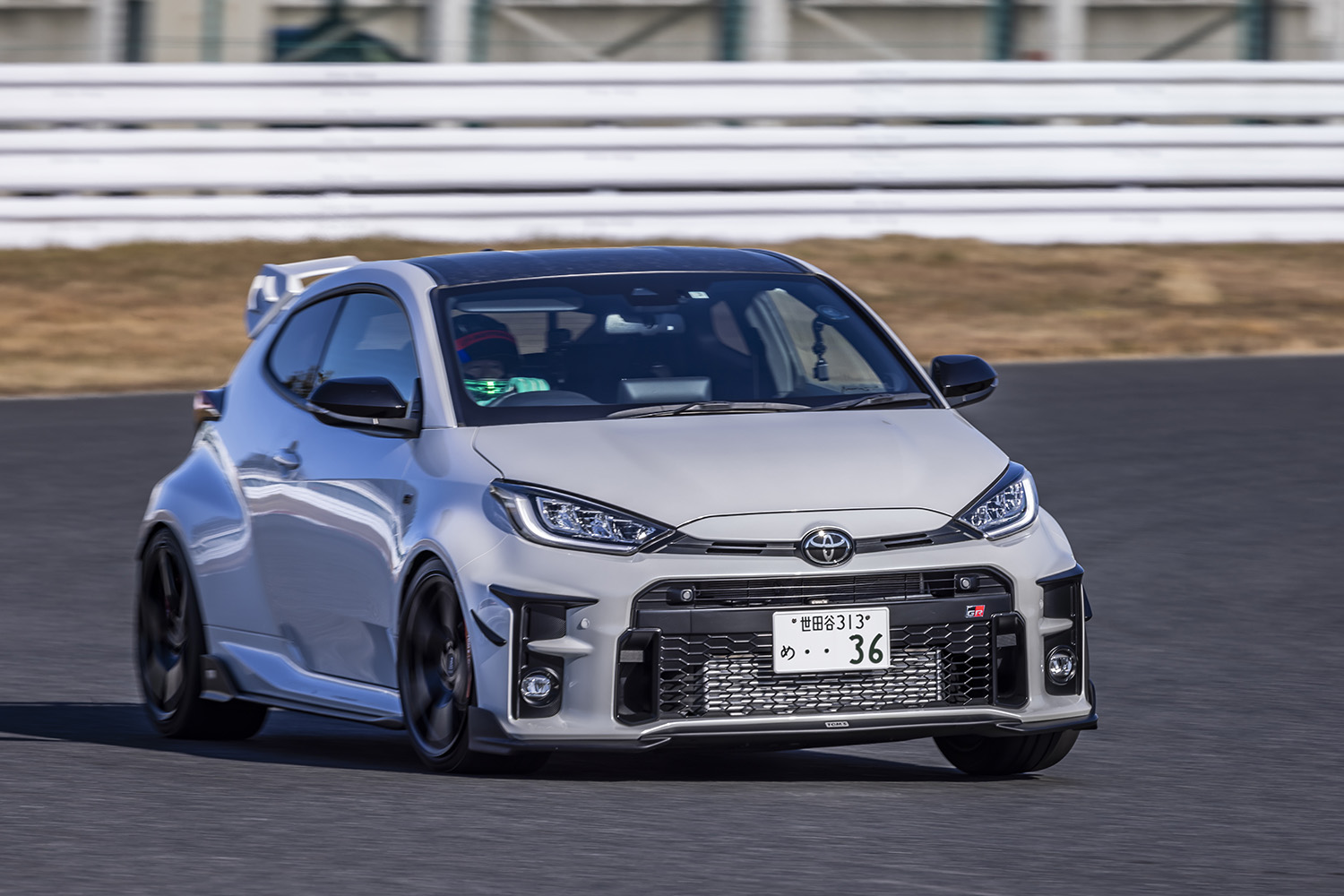 GRヤリスTSS340の走行