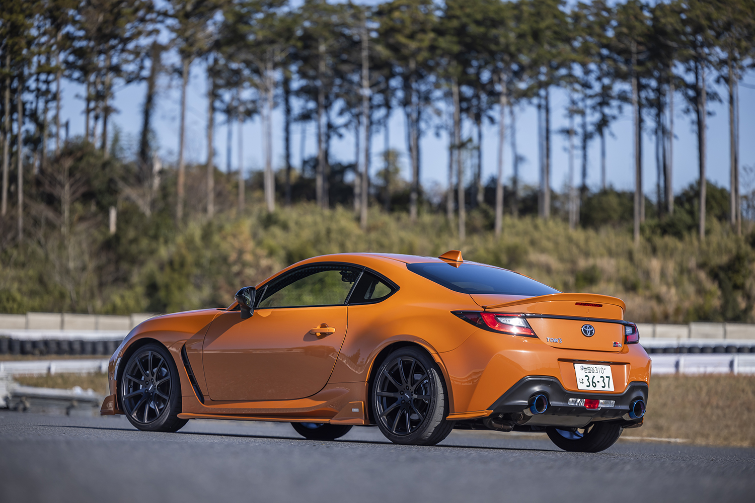 トムスGR86TSのリヤスタイリング