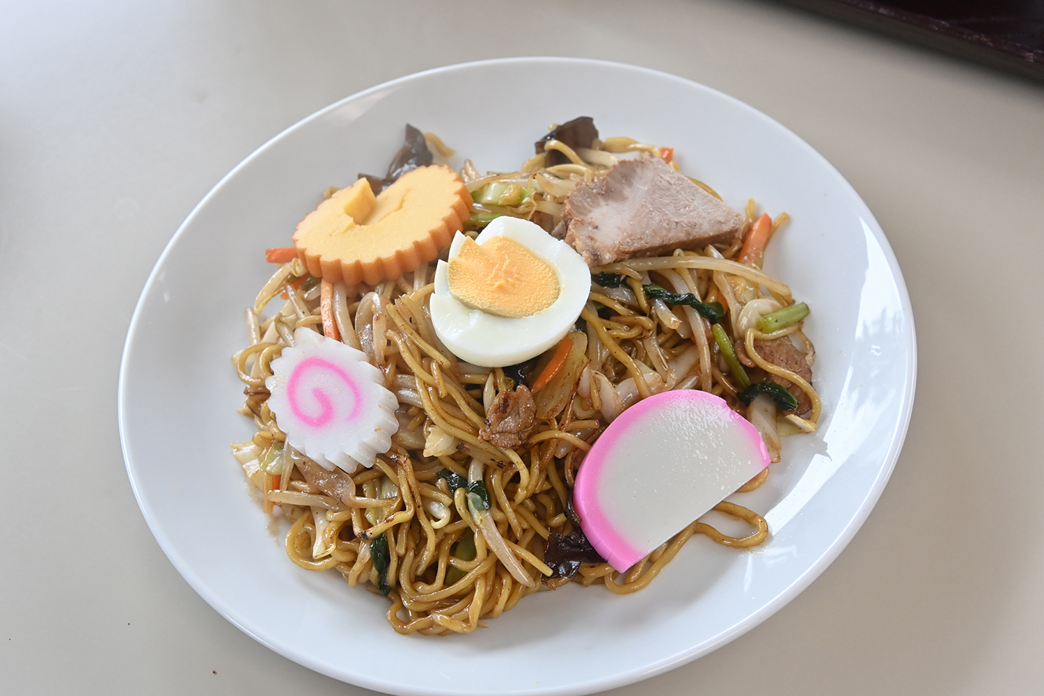 ふじみ食堂の五目やきそば