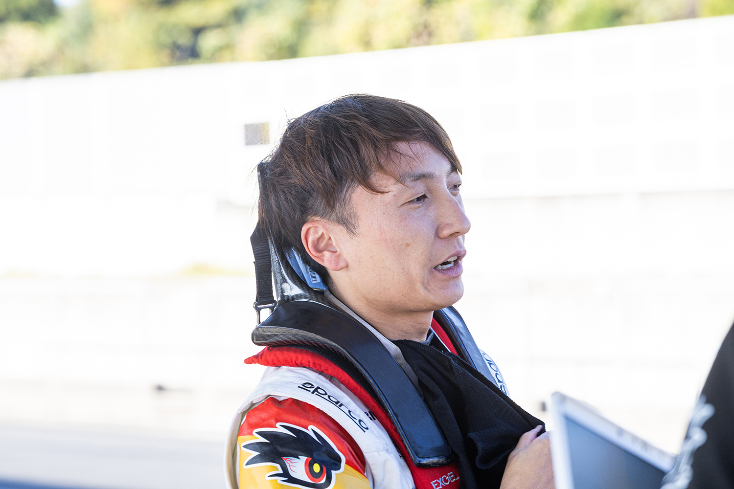レーシングドライバーの野尻智紀選手