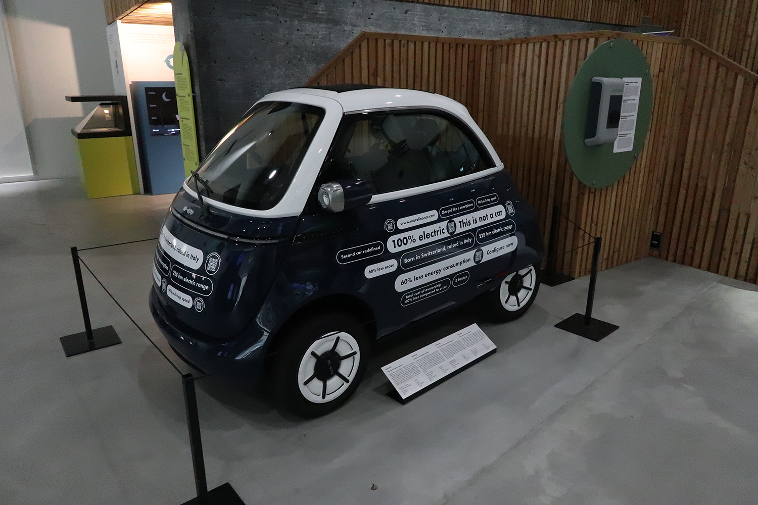 2022 Microlino Four-Wheeled Battery Electric Bubble Car