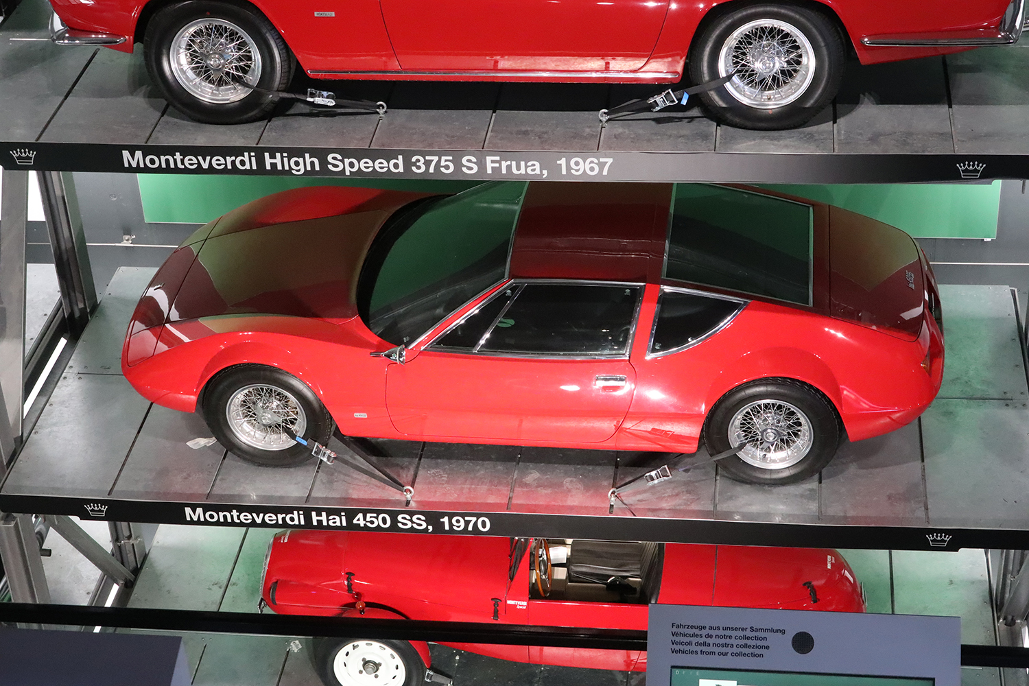スイス交通博物館には幻のスイス車「モンテヴェルディ」の名車が勢ぞろい 〜 画像15