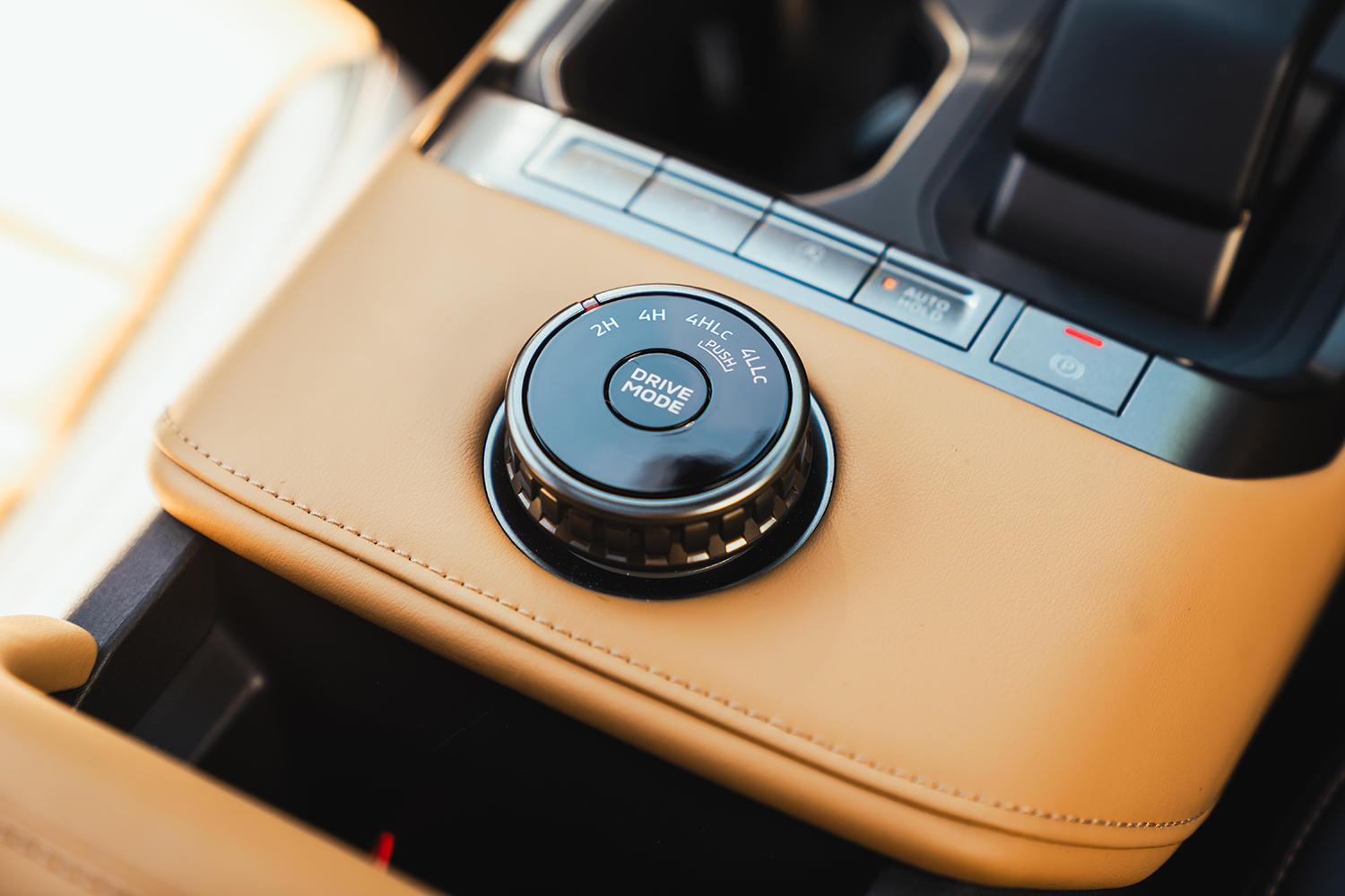 三菱パジェロのスーパーセレクト4WD-IIのセレクター
