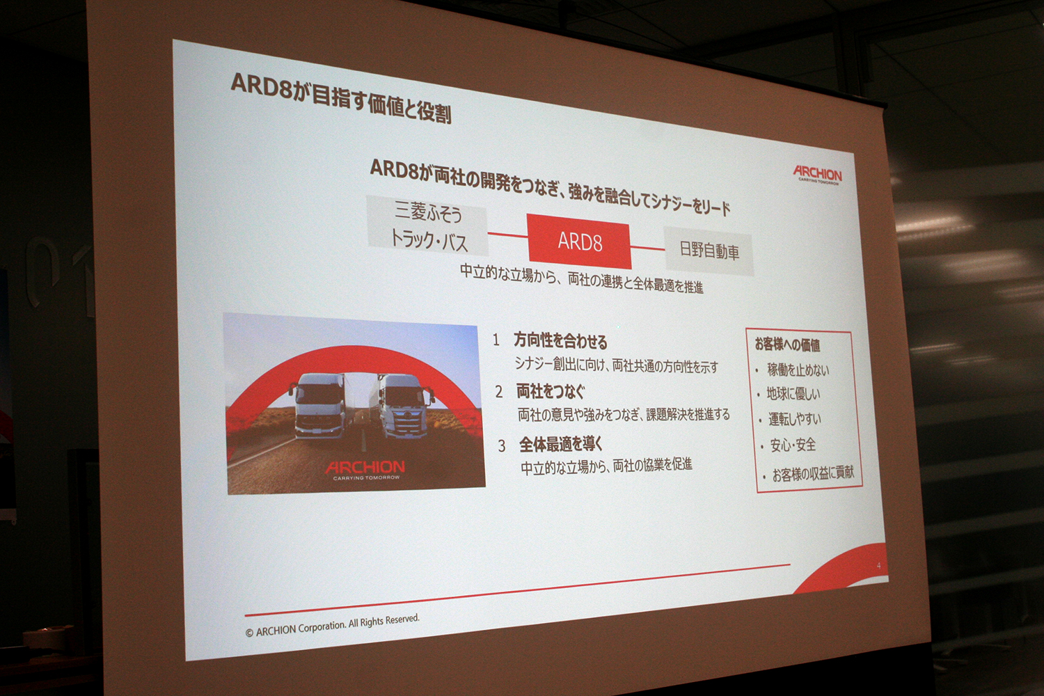 「アーチオン」に誕生した特命チーム「ARD8」が日本のトラック業界を変える 〜 画像5