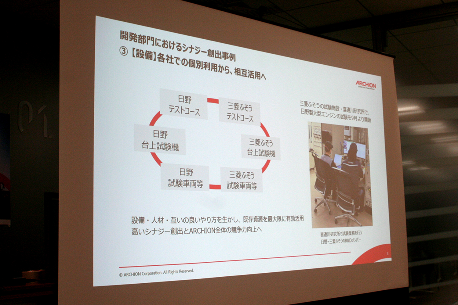 三菱ふそうと日野の現場での共創