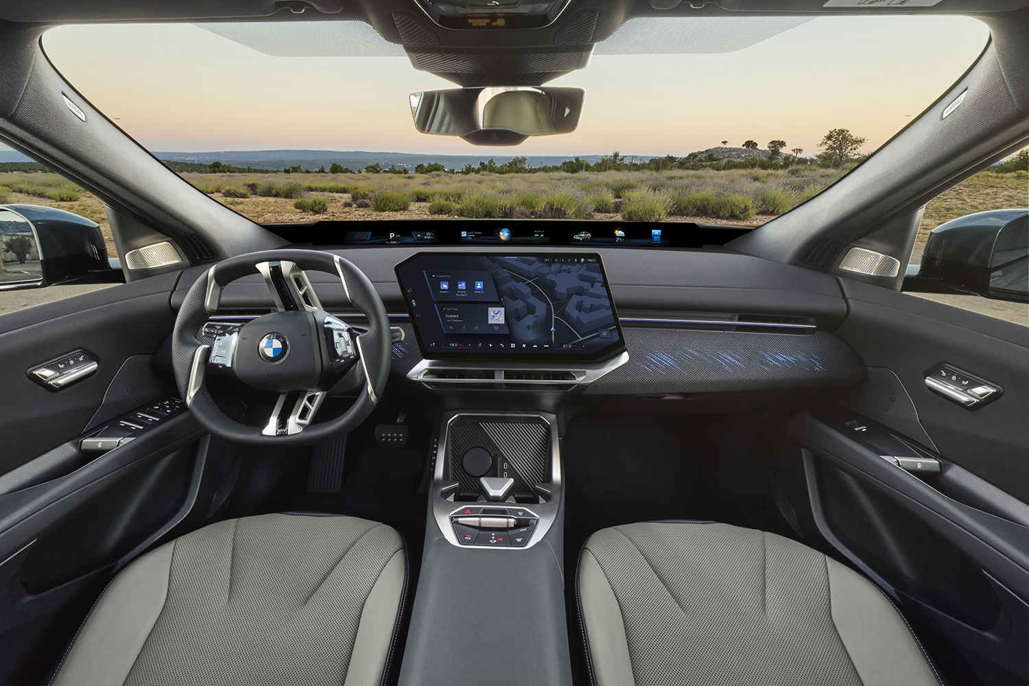 BMW iX4 インテリア