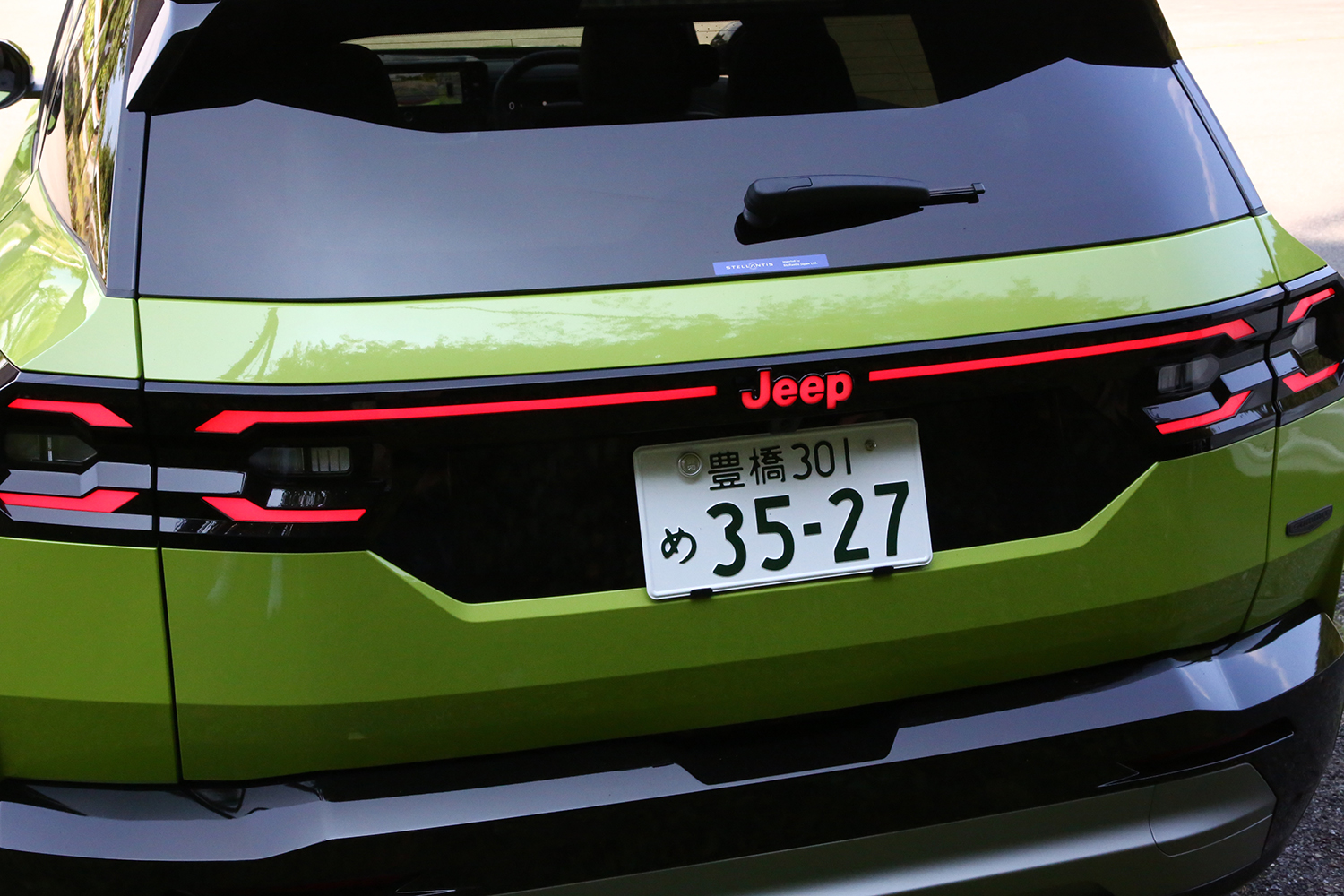 新型ジープ・コンパス テールランプ