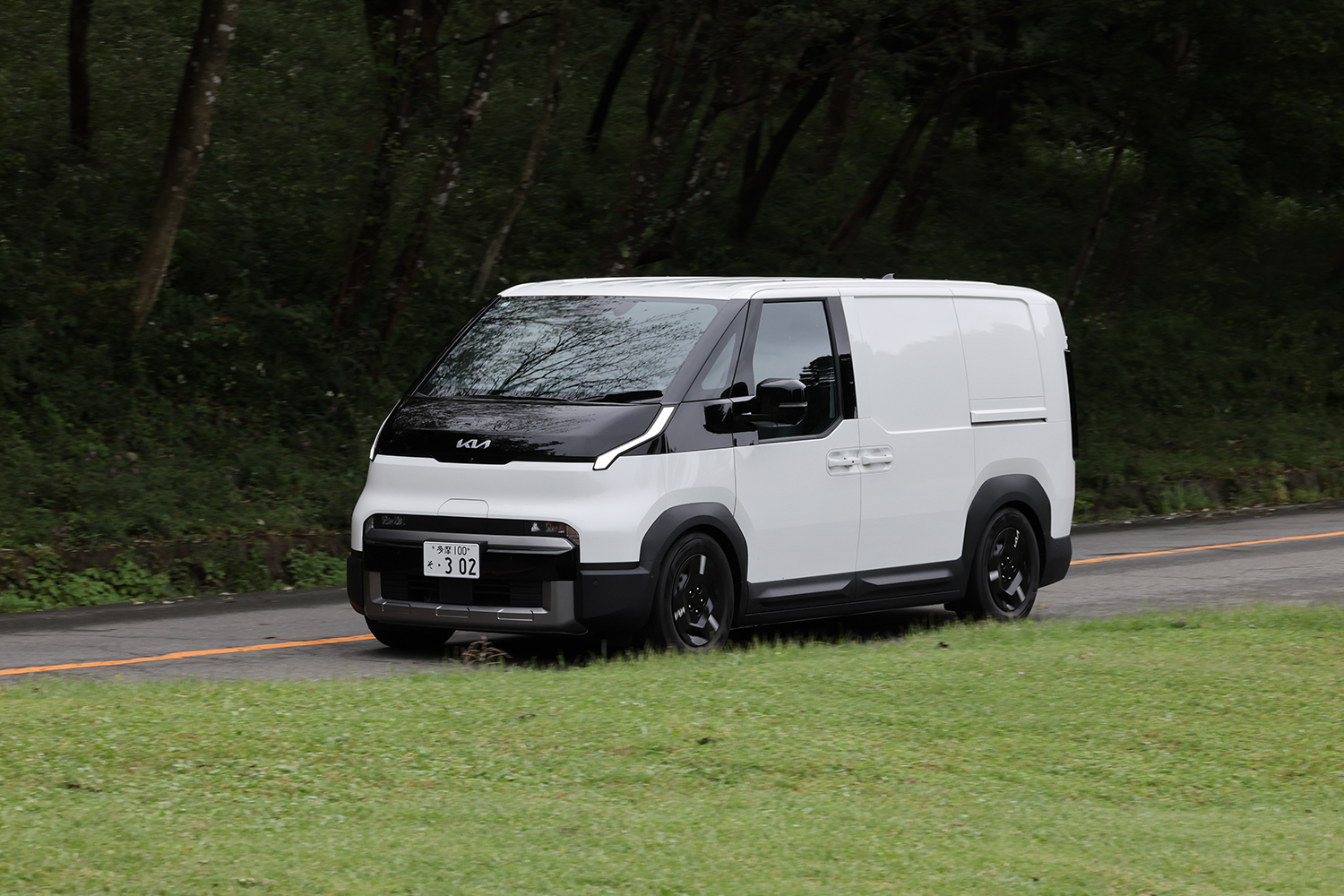KIA日本市場に提案する新しい電動バン「PV5」に試乗 〜 画像7