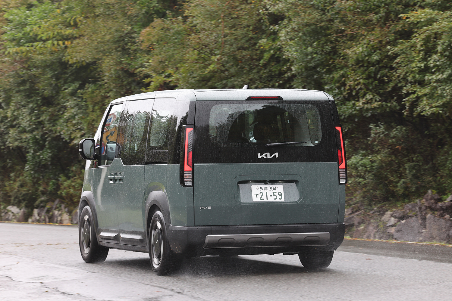 KIA日本市場に提案する新しい電動バン「PV5」に試乗 〜 画像39