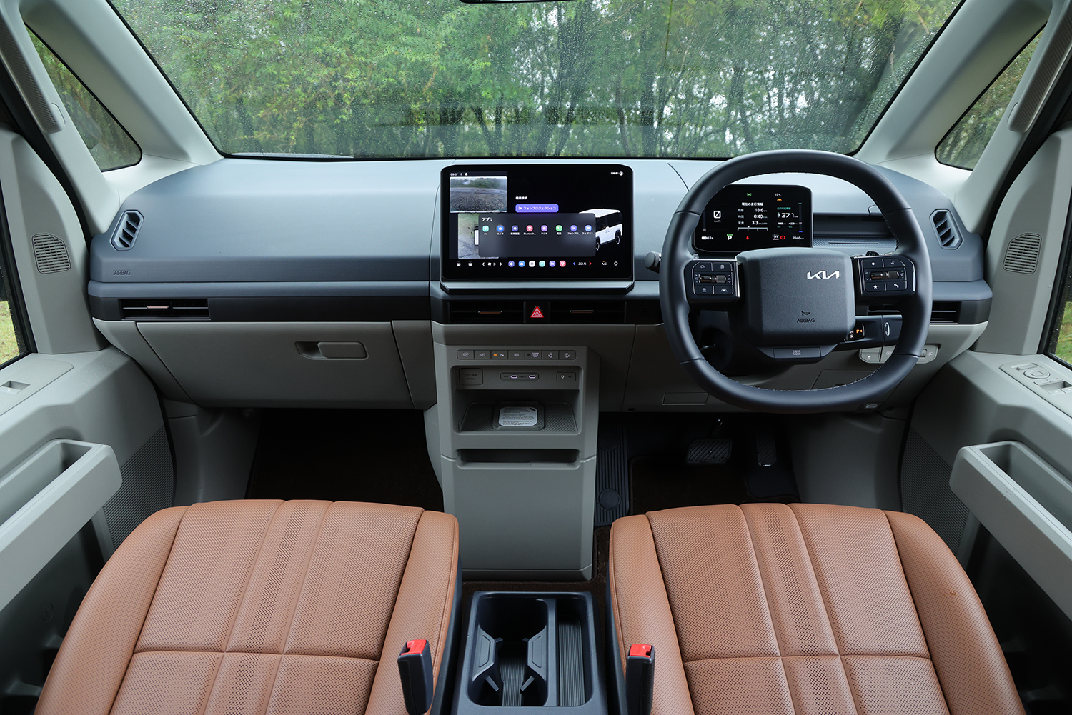 KIA日本市場に提案する新しい電動バン「PV5」に試乗 〜 画像60