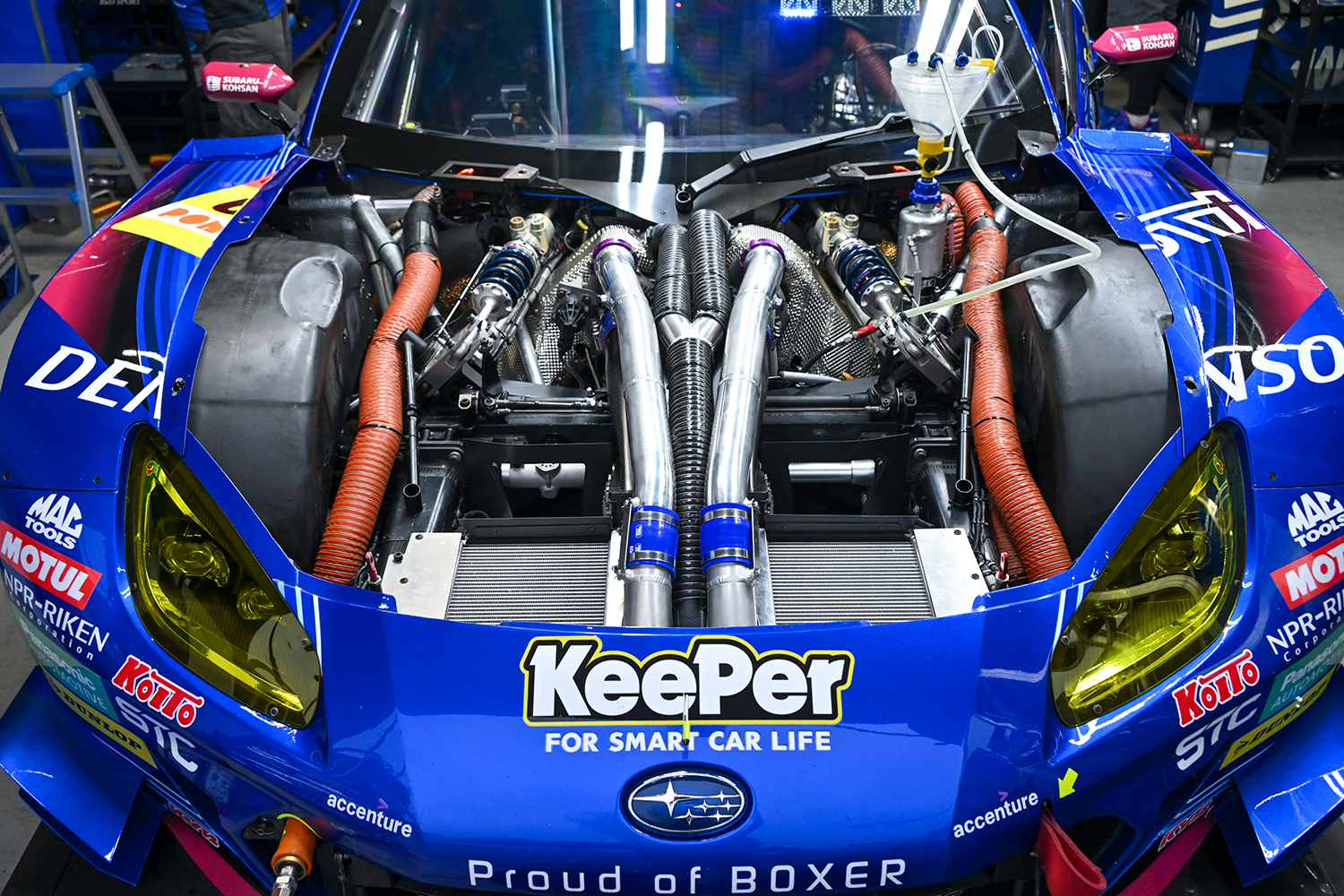 SUBARU BRZ R&D SPORT エンジンルーム