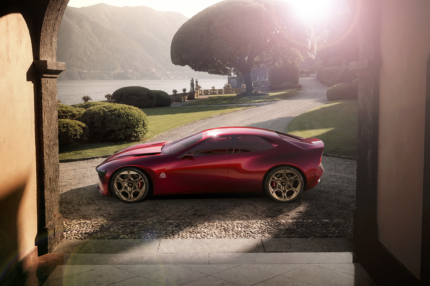 アルファロメオの新たなコンセプトカー「クオーレロッソ」が世界初公開 〜 画像24