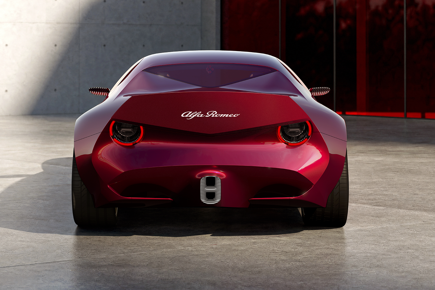 アルファロメオの新たなコンセプトカー「クオーレロッソ」が世界初公開 〜 画像33