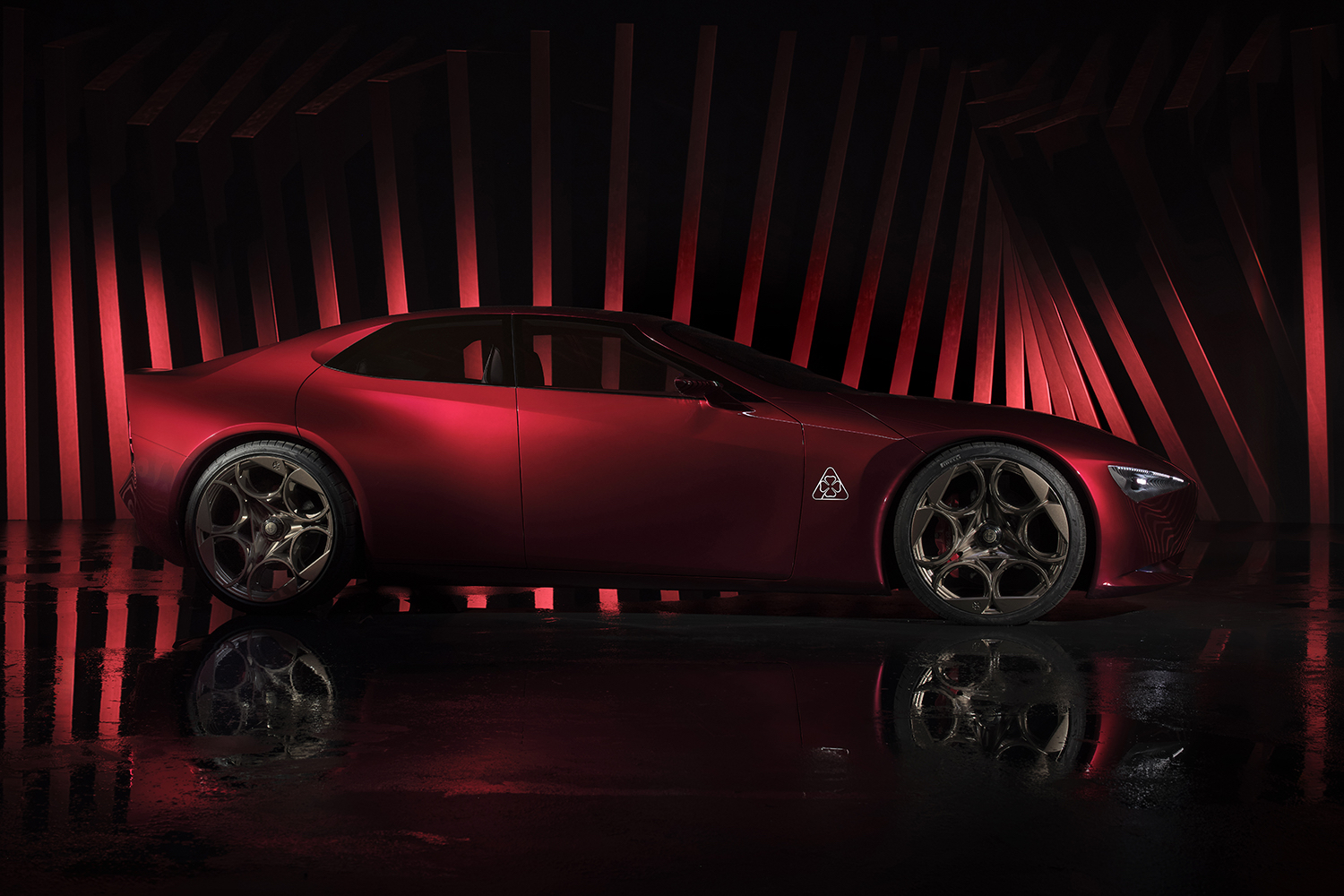 アルファロメオの新たなコンセプトカー「クオーレロッソ」が世界初公開 〜 画像50