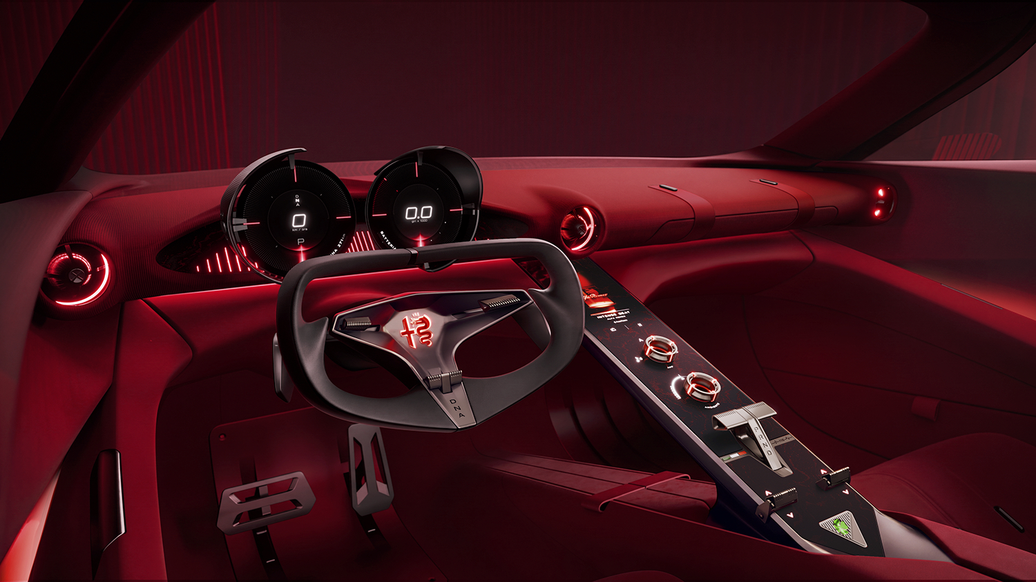 アルファロメオの新たなコンセプトカー「クオーレロッソ」が世界初公開 〜 画像55