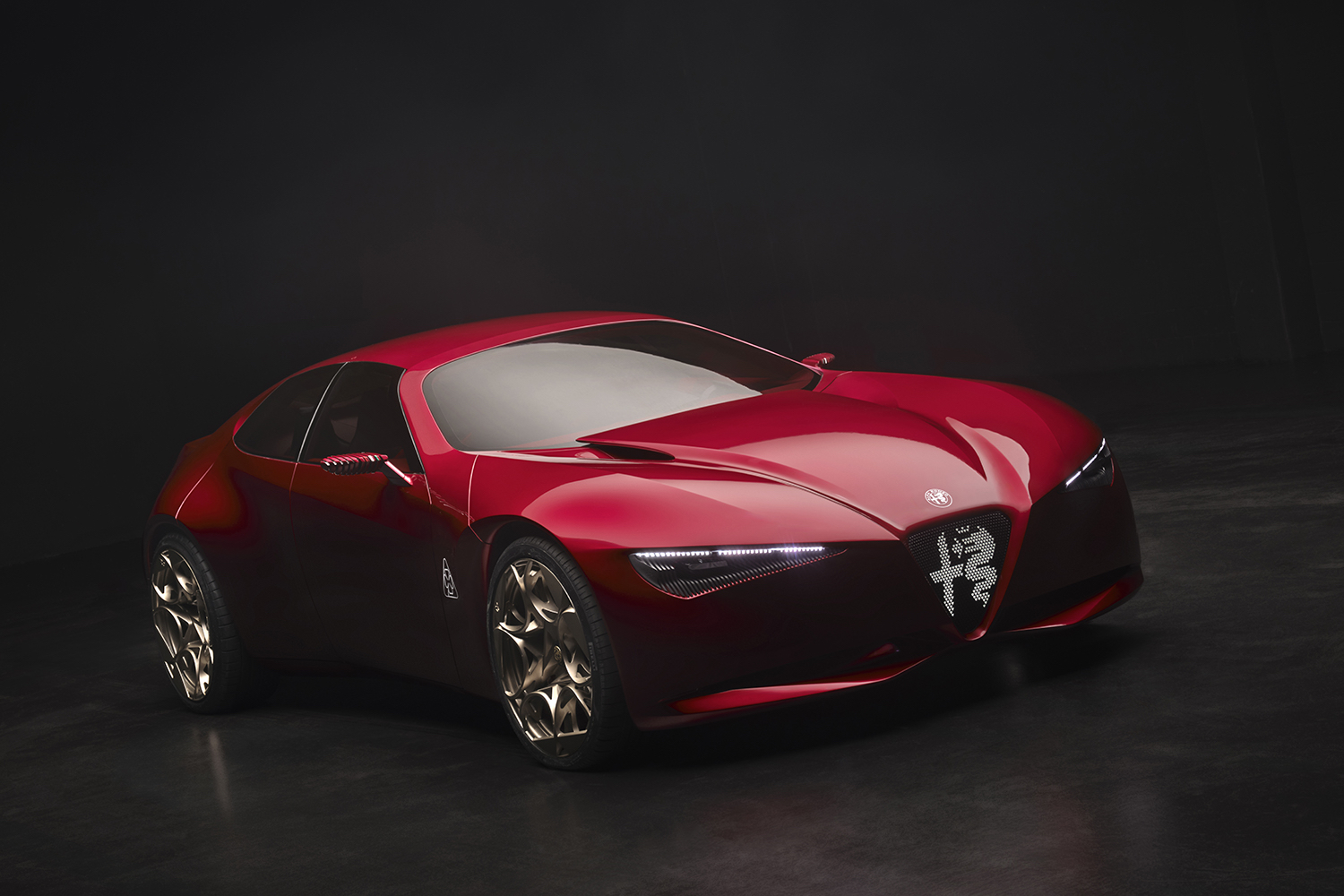 アルファロメオの新たなコンセプトカー「クオーレロッソ」が世界初公開 〜 画像56