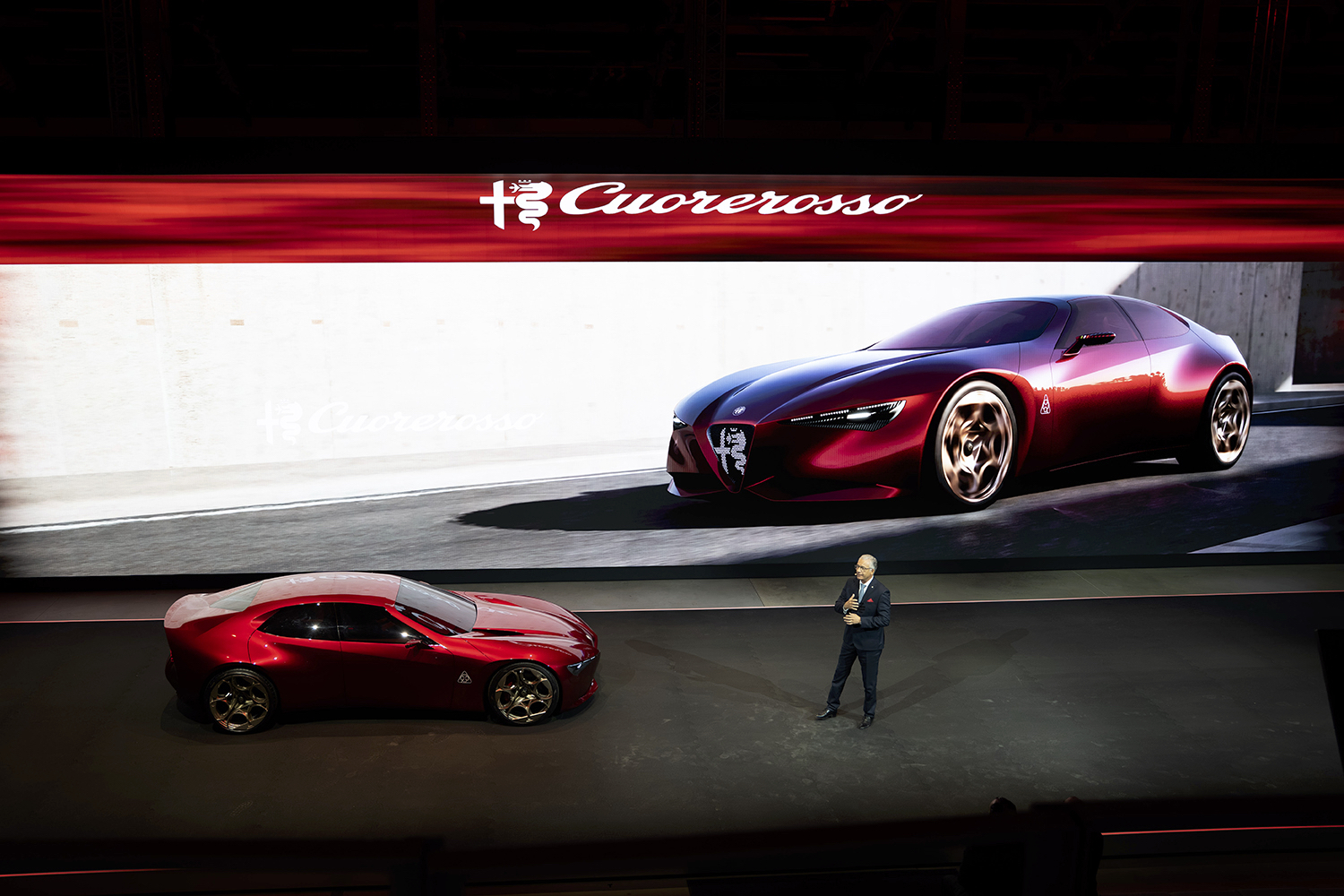アルファロメオの新たなコンセプトカー「クオーレロッソ」が世界初公開 〜 画像59
