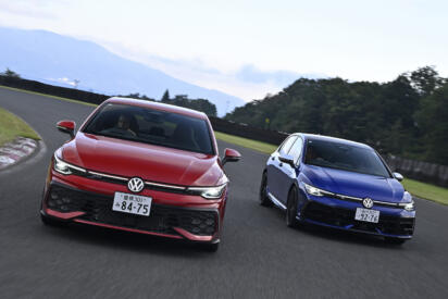 【試乗】安定して速い「R」と軽快さが光る「GTI」。同じゴルフでも“まるで別物”なハイパフォーマンス2台をサーキットで比較