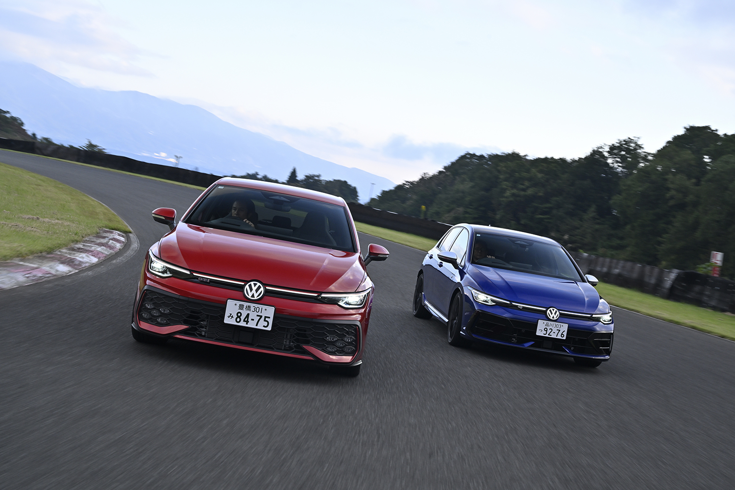 ゴルフGTIとゴルフRをサーキットで比較試乗 〜 画像65