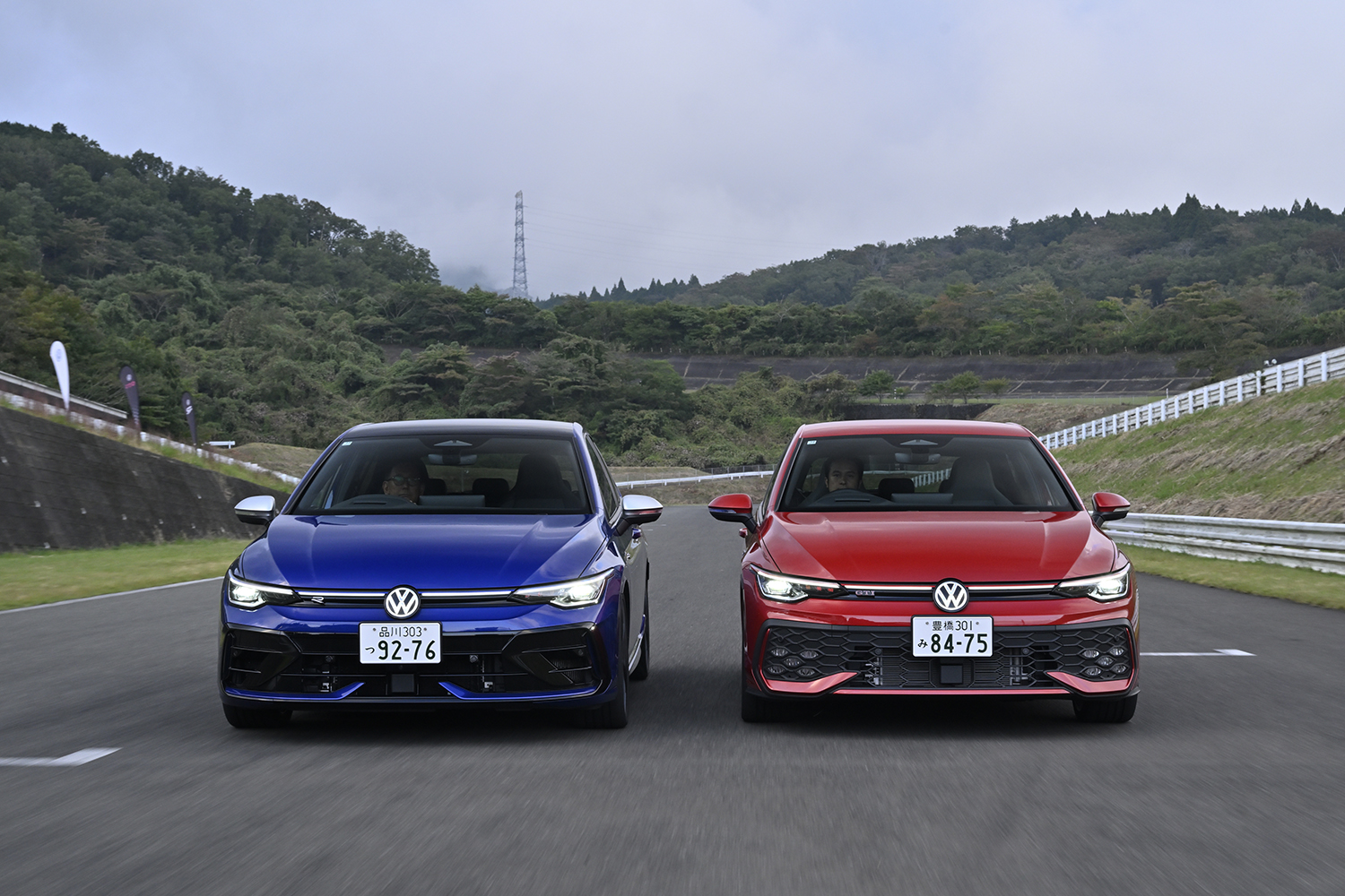 フォルクスワーゲン・ゴルフRとゴルフGTI