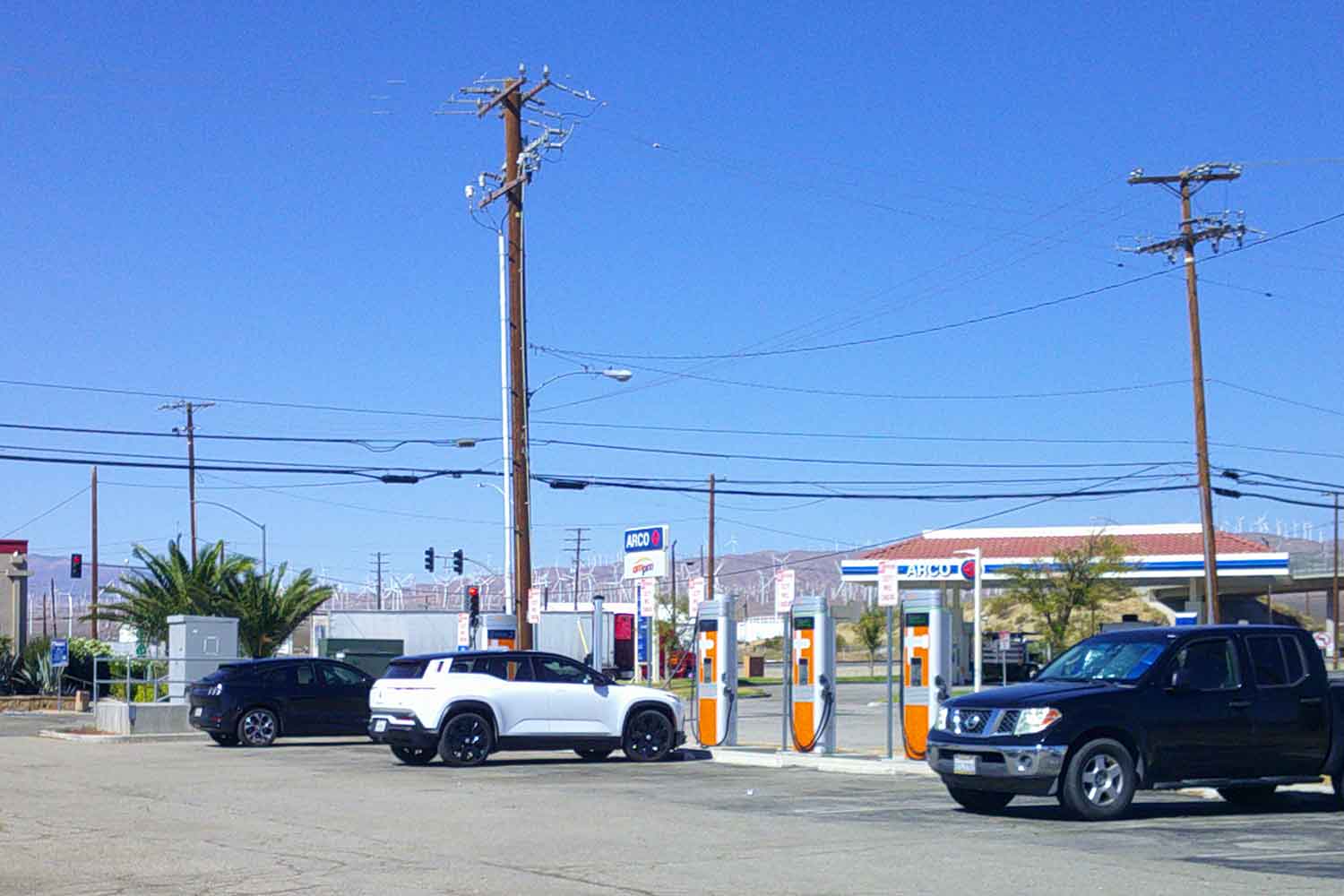 カリフォルニアの充電ステーション
