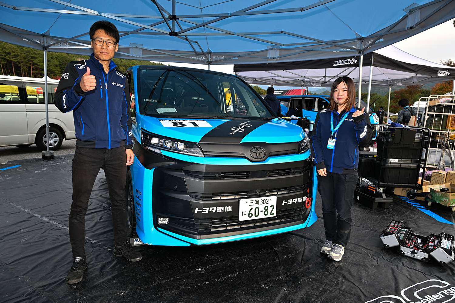 全日本ラリーに挑んだハイブリッドミニバン「ノア」の実力 〜 画像23